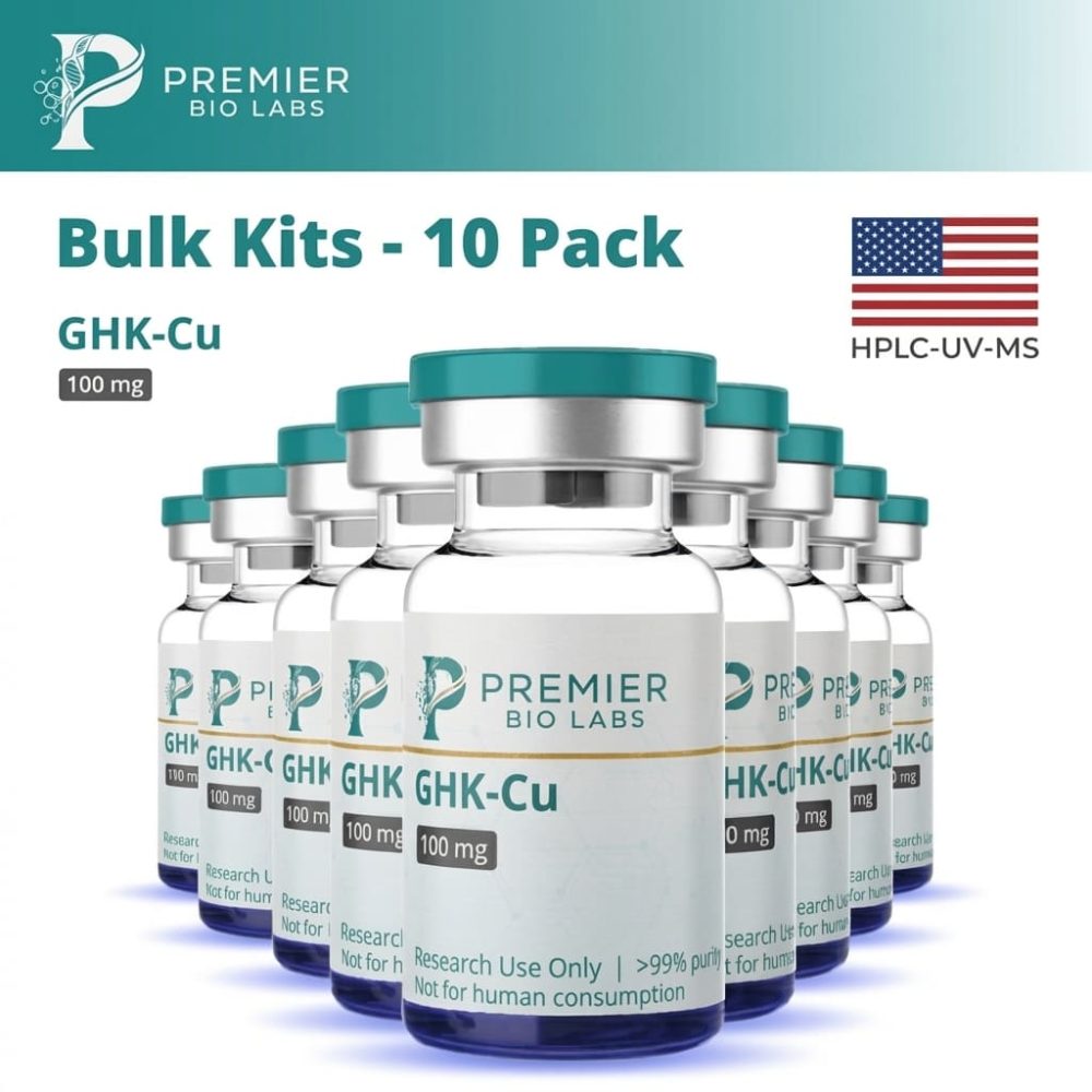 Bulk Kit - GHK-Cu 100mg (10 Pack)